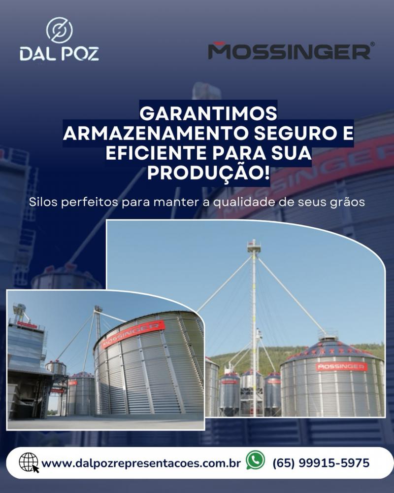 Garantimos armazenamento seguro e eficiente para sua produção