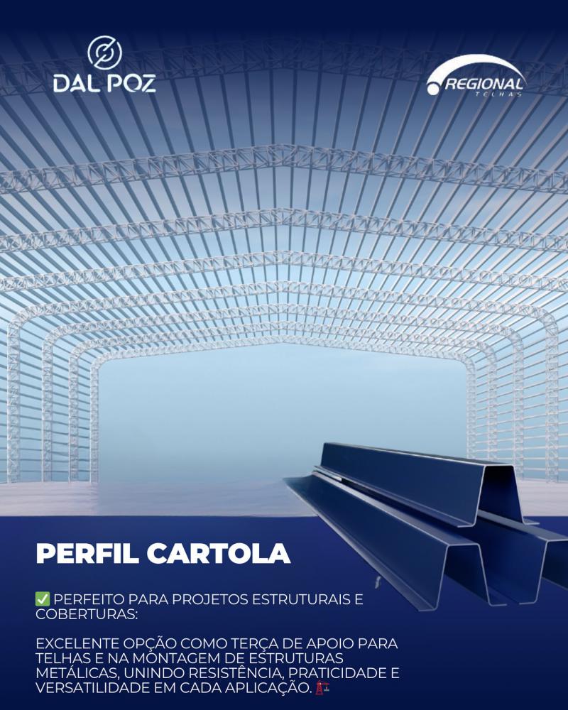 Perfil cartola perfil para projetos estruturais e coberturas Perfil cartola perfil para projetos estruturais e coberturas