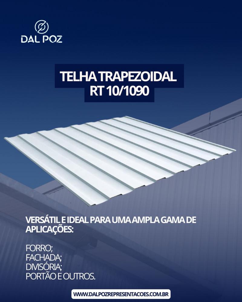 Telha trapezoidal rt 101090