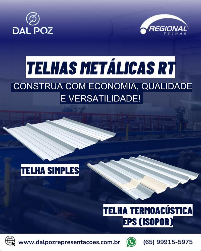 Telhas metálicas contrua com economia quaidade e versatilidade Telhas metálicas contrua com economia quaidade e versatilidade