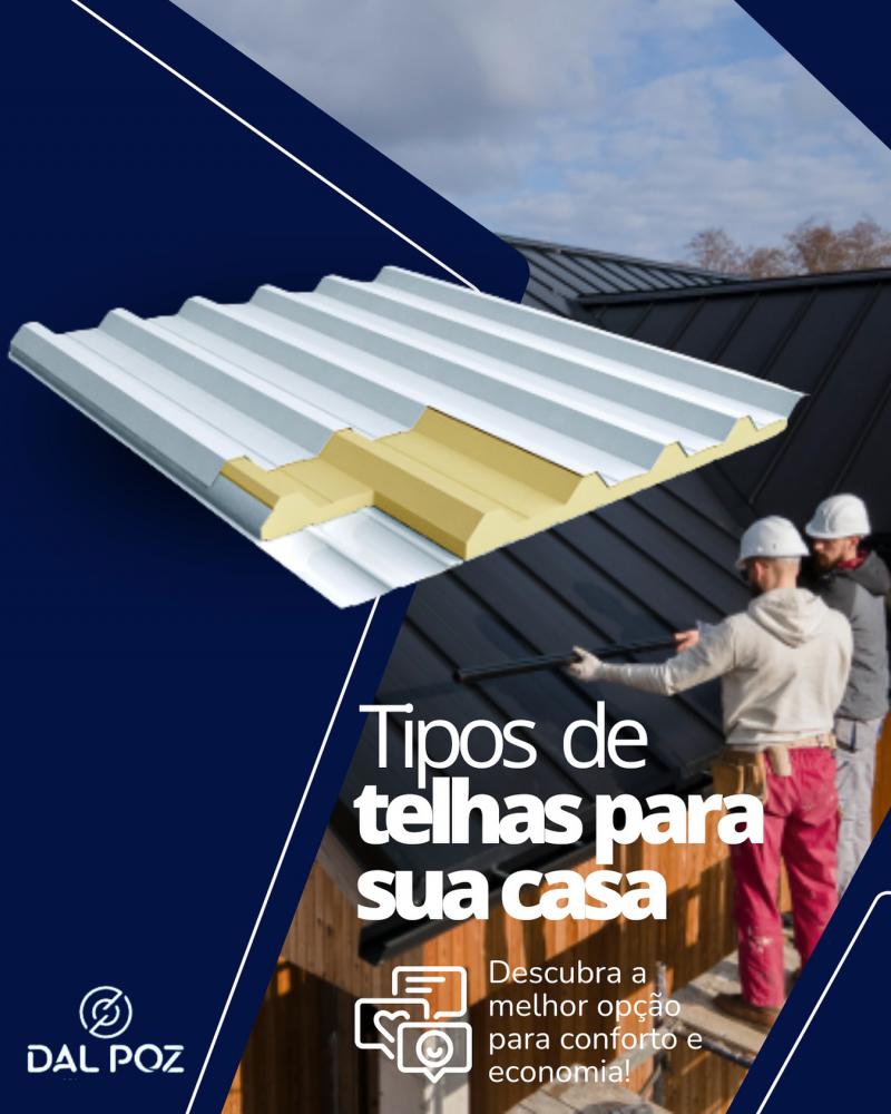 Tipo de telha para sua casa